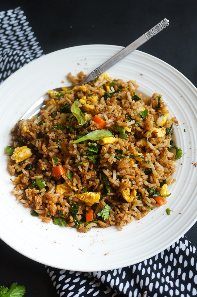 Growing Home Low FODMAP Garden Fried Rice | Growing Home