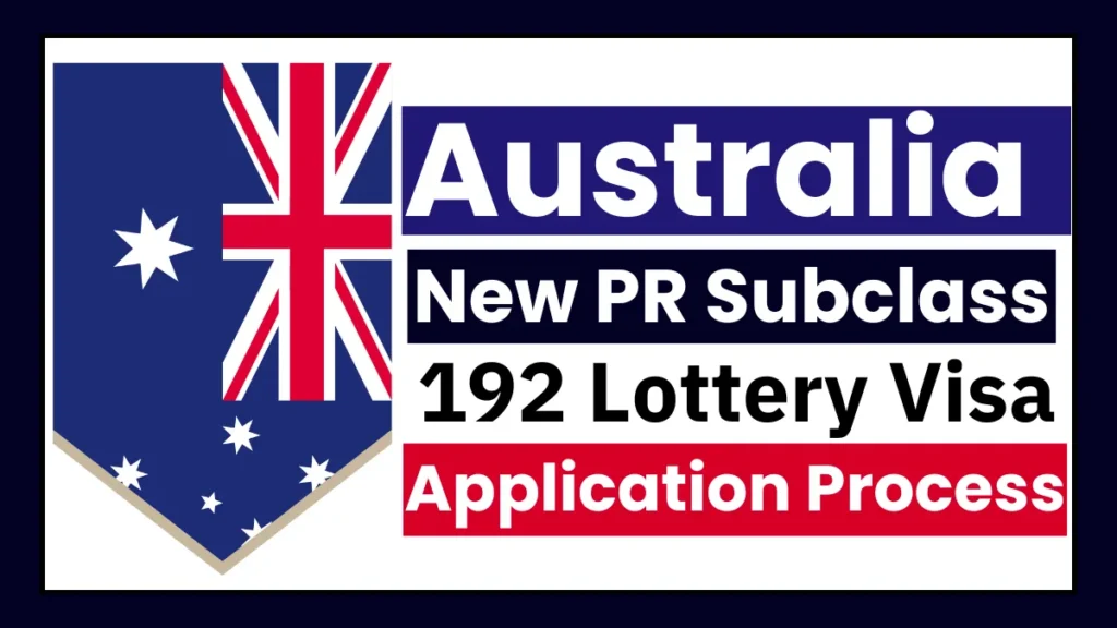 Australia New PR Subclass 192 Lottery Visa 2025: Eligibility Criteria and Application Process