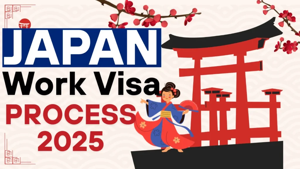 Japan Work Visa Process August 2025: Step by Step Application Process